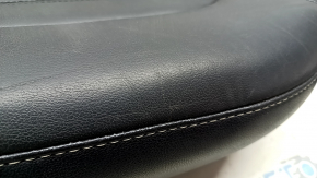 Rear row of seats, lower part, Ford Fusion mk5 17-20, black leather, dry clean, scratches, bruises