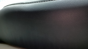 Rear row of seats, lower part, Ford Fusion mk5 17-20, black leather, dry clean, scratches, bruises