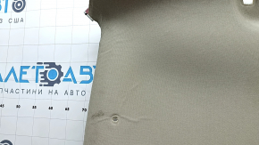 Beige headliner for a 2013-2017 Honda Accord, with a microphone, under the sunroof, dry-cleanable, creases, cut wire