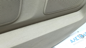 Rear shelf for a 13-17 Honda Accord hybrid, beige, for a subwoofer, with a brake light, plastic has turned white, needs cleaning, broken fasteners