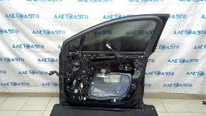Front right door assembly for Ford Fusion mk5 13-20 black G1, keyless, no emblems, dents, scratches, bumps