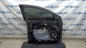 Front left door assembly Ford Fusion mk5 13-20 black G1, keyless, no emblems, bump, paint blistering