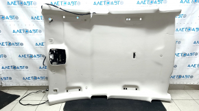 Ford Fusion mk5 17-20 gray headlining without sunroof, with block, needs cleaning, dents, with microphones, broken