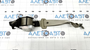 Rear right seat belt for a 1920 Honda Accord, beige, dry-cleanable