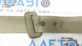 Rear center seat belt for Honda Accord 17, beige, dry-cleanable