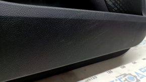 Door trim card front left Ford Fusion mk5 17-20 black, armrest leather, scratches,