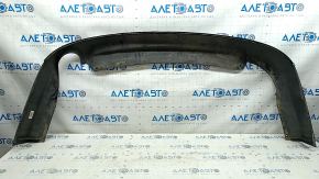 Ford Fusion mk5 13-18 rear bumper lip for 1 pipe, black, worn, cracked, scratched, dented