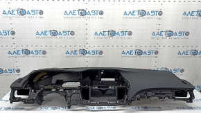 Honda Accord 13-17 black dashboard with airbag, small projection, deformed