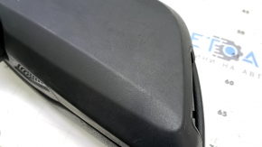Armrest assembly for BMW X1 F48 16-19, black leather, no phone, no wireless charging, broken closing mechanism, scratches on plastic