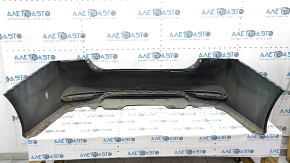 Bare rear bumper for a Honda Accord 17 hybrid without parking sensors, black, scratches, dents, broken fasteners