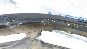 Front bumper, bare, 1996 Honda Accord, hybrid, black, broken fasteners, scratches, fake