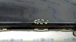 Front bumper, bare, 1996 Honda Accord, hybrid, black, broken fasteners, scratches, fake