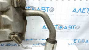 Rear muffler with barrel Mazda 6 18-21 2.5 chrome tips, rusty, dented
