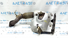 Mazda 6 18-21 2.5 exhaust manifold with catalytic converter, mesh is torn