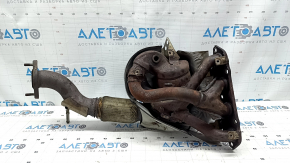 Mazda 6 18-21 2.5 exhaust manifold with catalytic converter, mesh is torn