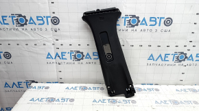 Left center pillar trim, upper belt, Mazda CX-5 17-25, black, scratches