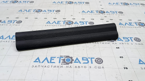 Inner front left door sill trim for BMW X1 F48 16-22, black, dry-cleanable
