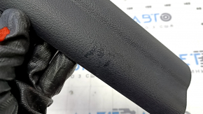 Inner front left door sill trim for BMW X1 F48 16-22, black, dry-cleanable