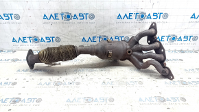 Exhaust manifold with catalytic converter for Ford Focus mk3 11-16 2.0, mesh torn