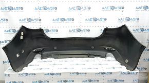 Naked rear bumper Mazda 6 18-21 USA without parking sensors, graphite, broken fasteners, dents, scratches