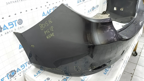 Naked rear bumper Mazda 6 18-21 USA without parking sensors, graphite, broken fasteners, dents, scratches