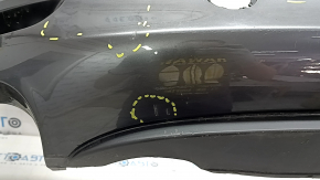 Naked rear bumper Mazda 6 18-21 USA without parking sensors, graphite, broken fasteners, dents, scratches
