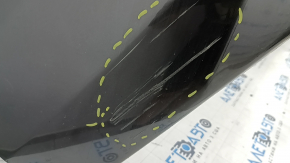 Naked rear bumper Mazda 6 18-21 USA without parking sensors, graphite, broken fasteners, dents, scratches