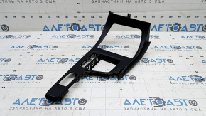 BMW X1 F48 16-19 center console trim, matte black, scratches