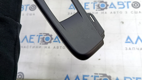 BMW X1 F48 16-19 center console trim, matte black, scratches