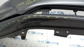 Front bumper, bare, Mazda 6 18-21, without parking sensors, graphite, scratches, dents