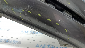 Front bumper, bare, Mazda 6 18-21, without parking sensors, graphite, scratches, dents