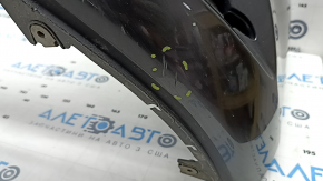Front bumper, bare, Mazda 6 18-21, without parking sensors, graphite, scratches, dents