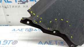 Front bumper guard for Ford Fusion mk5 17-20 right, worn, broken, cracked