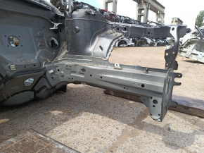 Front left quarter panel for Mazda 6 18-21 on the body, with eyelash, graphite