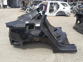 Quarter wing rear right Audi A3 8V 15-20 4d black LY9T, on the body