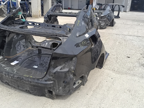 Quarter wing rear right Audi A3 8V 15-20 4d black LY9T, on the body