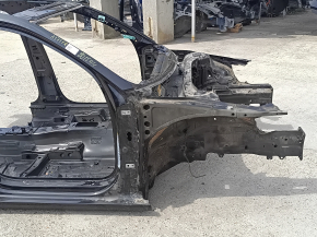 Front right quarter panel for Audi A3 8V 15-20 4d, 5d black LY9T, on the body
