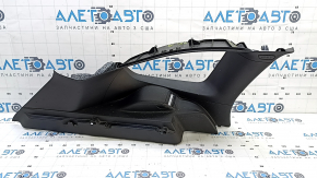 BMW X1 F48 16-22 black rear window trim, left, with belt trim, scratches, dry-cleanable