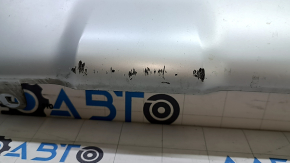 BMW X1 F48 16-22 X-line rear bumper lip trim, gray structure, scratches