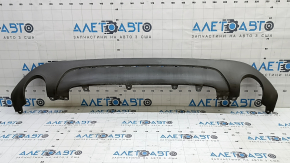 BMW X1 F48 16-19 X-line rear bumper lip, Sport-line structure for 2 exhausts, scratches