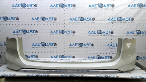 BMW X1 F48 16-22 rear bumper, white, scratches