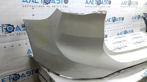 BMW X1 F48 16-22 rear bumper, white, scratches