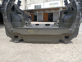 Jeep Cherokee KL 14-23 rear panel, 2 parts, on the body, black