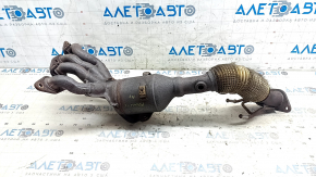 Exhaust manifold with catalytic converter for Ford Focus mk3 11-16 2.0, mesh torn
