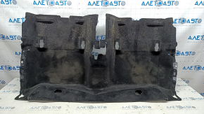 Rear floor covering for Ford Fusion mk5 2017-2018 hybrid, plug-in, black, dry-cleanable