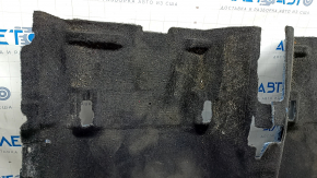 Rear floor covering for Ford Fusion mk5 2017-2018 hybrid, plug-in, black, dry-cleanable