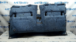 Rear floor covering for Ford Fusion mk5 2017-2018 hybrid, plug-in, black, dry-cleanable
