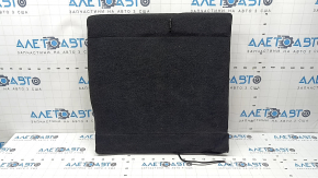 Left rear seat back for Mazda 6 18-21, black leather with perforation, with charging port in the armrest, without headrests