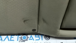 Honda Accord 17 hybrid rear seat back, beige perforated leather, dents, dry clean, gnawed