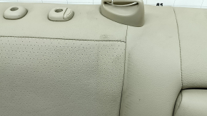 Honda Accord 17 hybrid rear seat back, beige perforated leather, dents, dry clean, gnawed